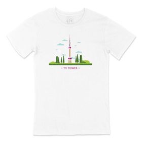 Cix Berlin Tv Kulesi T-shirt