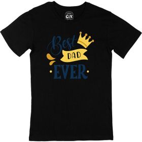 Cix Best Dad Ever Siyah T-shirt