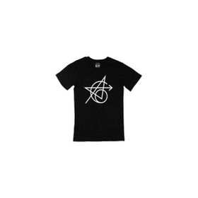 Cix Beyaz Avengers Simgeli 5XL Siyah Erkek T-shirt