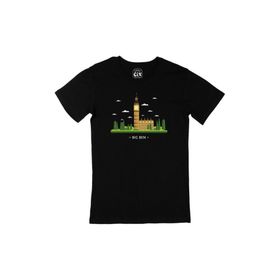 Cix Big Ben Siyah Erkek T-shirt