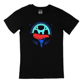 Cix Bisiklet Tutkusu Siyah Erkek T-shirt