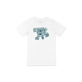 Cix Boom Box Robot Siyah Erkek T-shirt