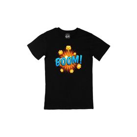 Cix Boom Siyah Erkek T-shirt