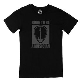 Cix Born To Be a Musician Siyah Erkek T-shirt