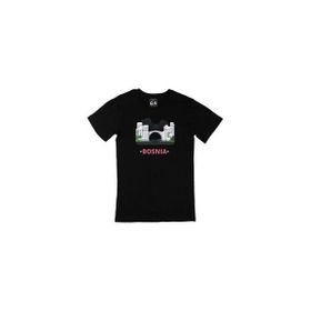 Cix Bosna Hersek L Siyah Erkek T-shirt