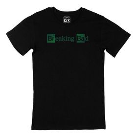 Cix Breaking Bad Logolu Siyah Erkek T-shirt