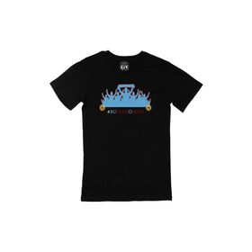 Cix Bu Sene O Sene Siyah Cep Logo Tasarımlı T-shirt