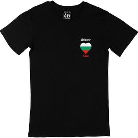 Cix Bulgaristan Siyah Erkek T-shirt
