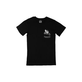 Cix Burn The Road Motor Siyah Erkek T-shirt