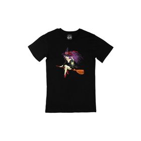 Cix Cadı Kız Siyah Erkek T-shirt