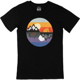 Cix Camp Day And Night Siyah Erkek T-shirt