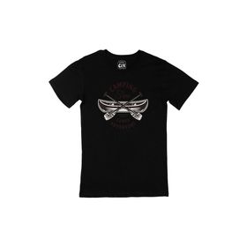 Cix Canoe Adventure Siyah Erkek T-shirt