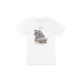 Cix Çetine Karadağ Old Town Beyaz T-shirt