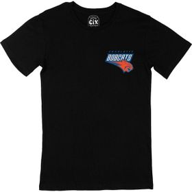 Cix Charlotte Bobcats Siyah Erkek T-shirt