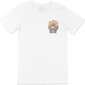 Cix Chill And Relax Cep Logo Tasarımlı Beyaz Tişört