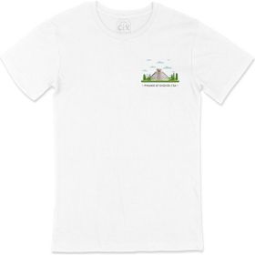 Cix Çiçen İtza Piramit Beyaz T-shirt