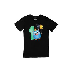 Cix Çocuğumun 1. Yaşına Özel Siyah T-shirt