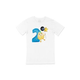 Cix Çocuğumun 2. Yaşına Özel Beyaz T-shirt
