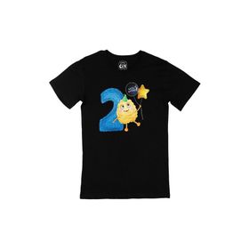Cix Çocuğumun 2. Yaşına Özel Siyah T-shirt