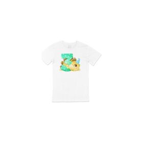 Cix Çocuğumun 3. Yaşına Özel Beyaz T-shirt