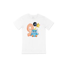 Cix Çocuğumun 9. Yaşına Özel Beyaz T-shirt
