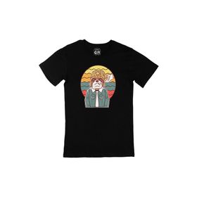 Cix Cool Köpek Siyah Erkek T-shirt