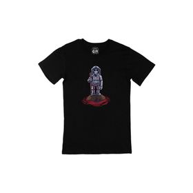 Cix Dağcı Astronot Siyah Erkek T-shirt