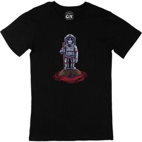 Cix Dağcı Astronot Siyah Erkek T-shirt