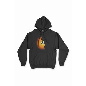 Cix Dağcılık Siyah Kapüşonlu Sweatshirt