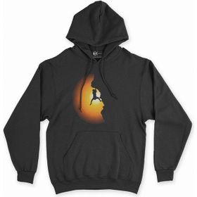 Cix Dağcılık Siyah Kapüşonlu Sweatshirt