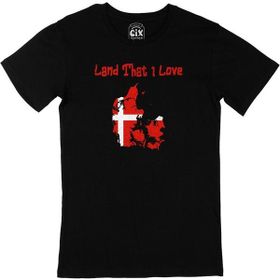 Cix Danimarka Siyah Erkek T-shirt