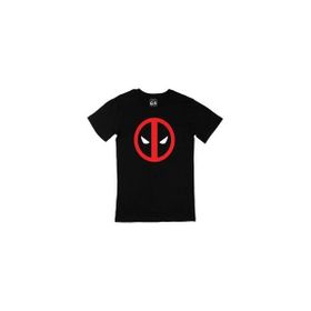 Cix Deadpool Kısa Kollu Siyah T-shirt
