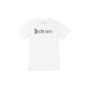 Cix Death Note Yazılı Beyaz T-shirt