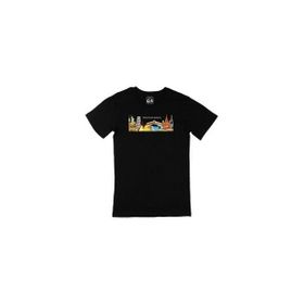 Cix Discover World Kısa Kollu Siyah T-shirt