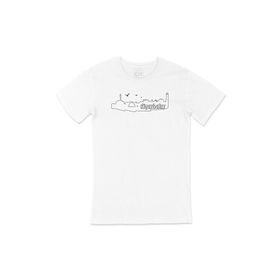 Cix Diyarbakır Çizimli Kısa Kollu Beyaz T-shirt