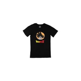 Cix Dragol Ball Z Baskılı Kısa Kollu Siyah T-shirt