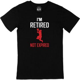 Cix Emekli Basketbolcu Baskılı Yuvarlak Yaka Siyah T-shirt
