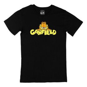 Cix Garfield Logolu Siyah Erkek T-shirt
