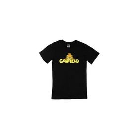 Cix Garfield Logolu Siyah Erkek T-shirt