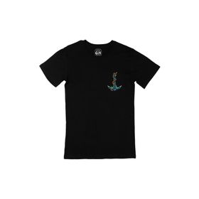 Cix Gemici Çıpa Siyah Erkek T-shirt