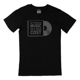 Cix Get Priceless Music Siyah Erkek T-shirt