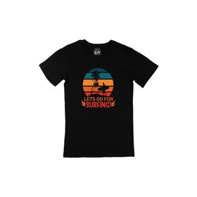 Cix Go To Surf Siyah Erkek T-shirt