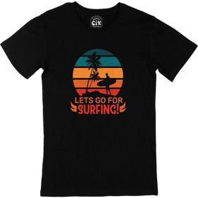 Cix Go To Surf Siyah Erkek T-shirt