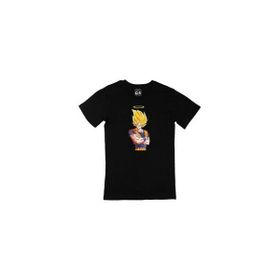 Cix Goku Anime Siyah Erkek T-shirt
