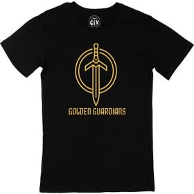 Cix Golden Guardians Siyah Erkek T-shirt