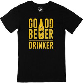 Cix Good Beer Drinker Siyah Erkek T-shirt