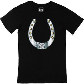 Cix Good Luck At Nalı Siyah Erkek T-shirt