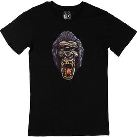 Cix Goril Siyah Erkek T-shirt