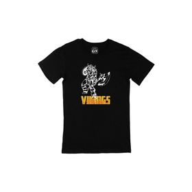 Cix Güçlü Vikings Siyah Erkek T-shirt