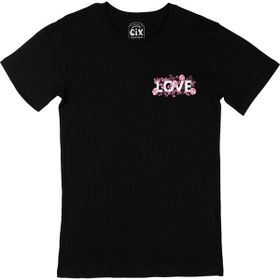 Cix Güllü Siyah Erkek T-shirt